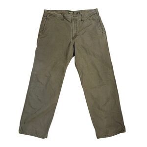 Eddie Bauer Men's Utility Pants Army Green 38X32 Work
